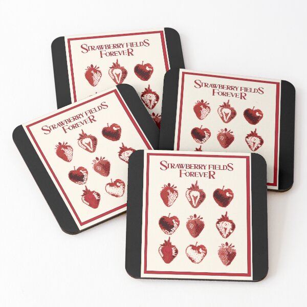 Item preview, Nine Botanical Strawberry Illustrations in Red Grid designed and sold by RebaBechtelar.