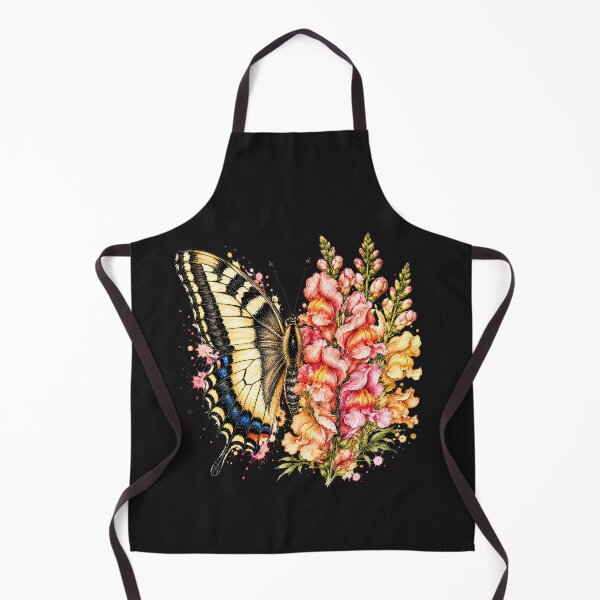 Item preview, Snapdragon Butterfly Watercolor Illustration designed and sold by ColorSplash123.