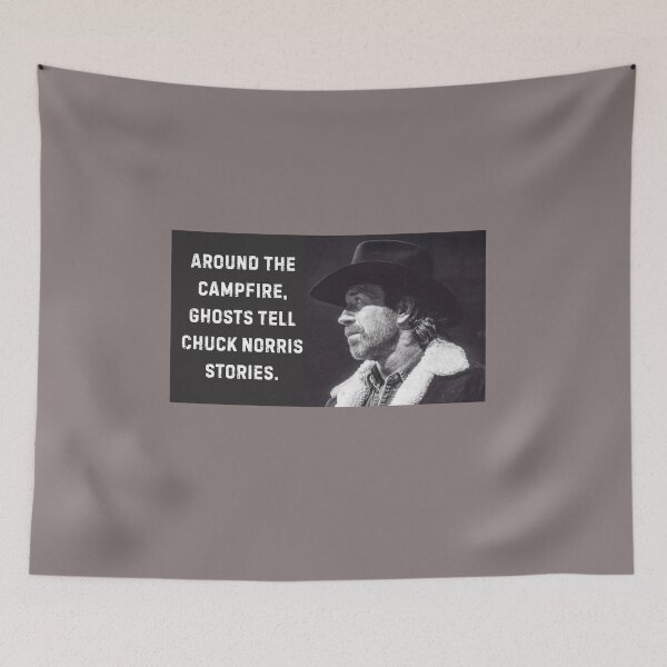Item preview, Chuck Norris Bruce Lee Ghosts Around Campfire designed and sold by Kaibosh21.