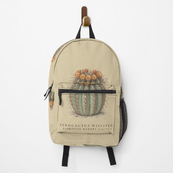 Item preview, Fishhook Barrel Cactus Vintage Botanical Illustration Ferocactus Wislizeni designed and sold by Panom Suavichien.
