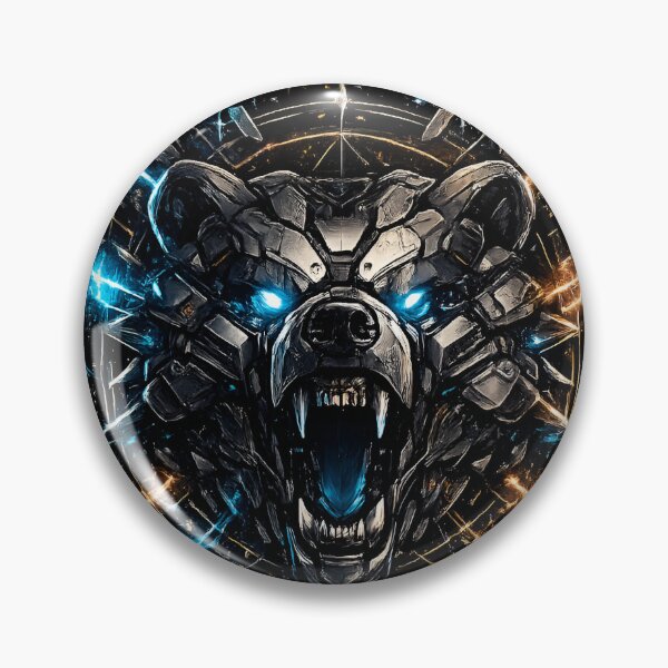 Item preview, Cyberpunk Cyber Gorilla Golden Circuit Art designed and sold by RiteshCenter .