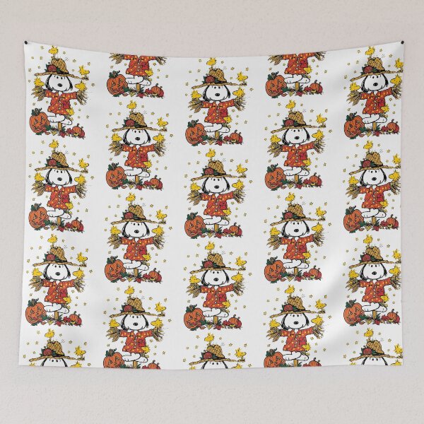 Item preview, Snoopy Scarecrow Fall Autumn Halloween Pumpkin Cute designed and sold by TourDeBookshop.