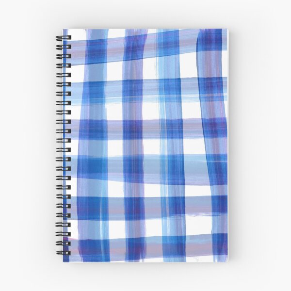 Item preview, Blue plaid painted designed and sold by SillyGhoul.