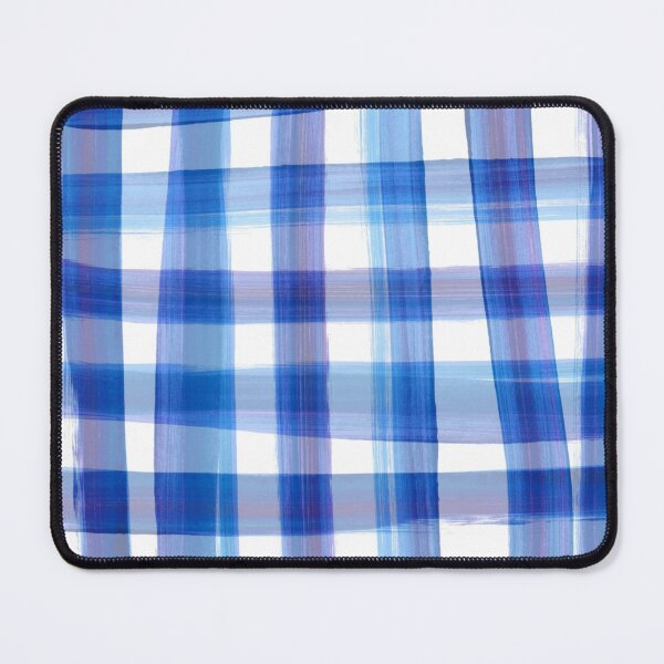 Item preview, Blue plaid painted designed and sold by SillyGhoul.