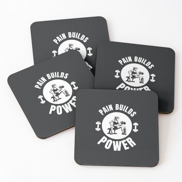 Item preview, Pain Builds Power T-shirt Design designed and sold by CreativeFrndz.
