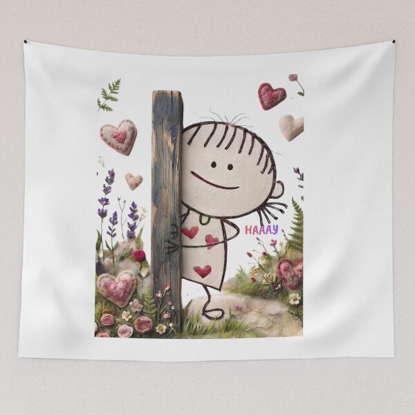 Item preview, sweet little girl art designed and sold by Zahho.
