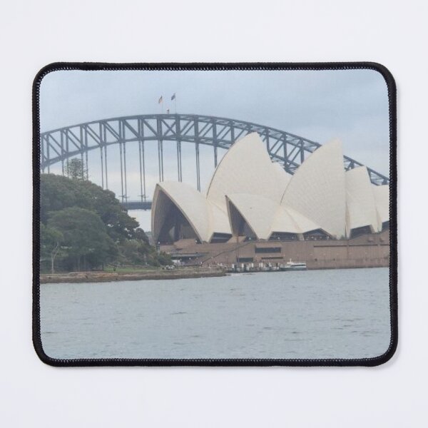 Item preview, Sydney Opera House and Harbour Bridge Winter View designed and sold by somebody who lived.