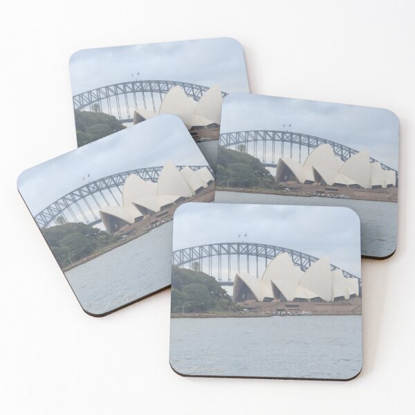 Item preview, Sydney Opera House and Harbour Bridge Winter View designed and sold by somebody who lived.