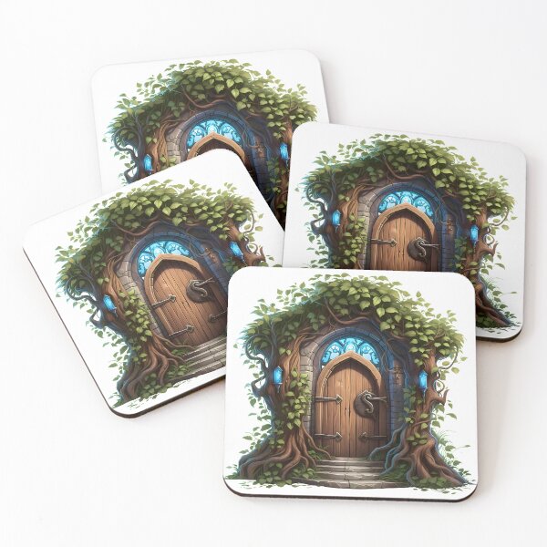 Item preview, Enchanted Door Fantasy Wall Art designed and sold by ARIUSTR.