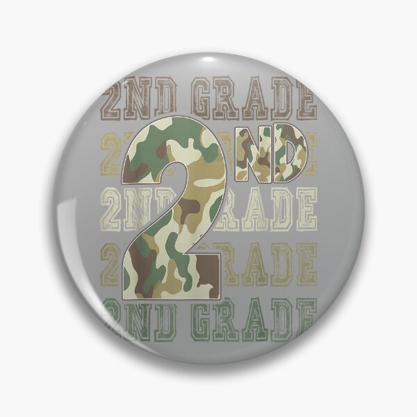 Item preview, Camo 2nd Grade Squad First Day of School Boy Girl Teacher designed and sold by GreggRoss.