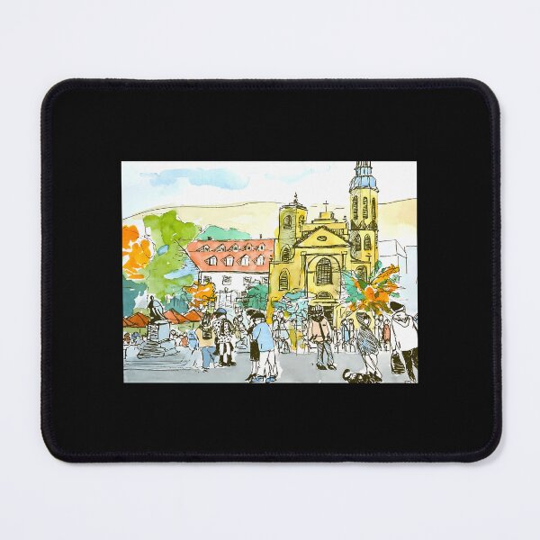 Item preview, Street Scene In Old Quebec designed and sold by NCWoodArt.