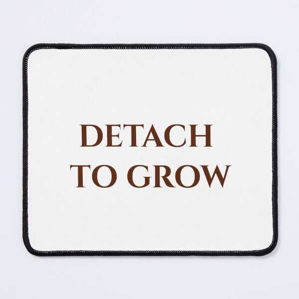 Item preview, Detach to Grow | Minimalist Motivational Typography Quote designed and sold by MagicArtzz.