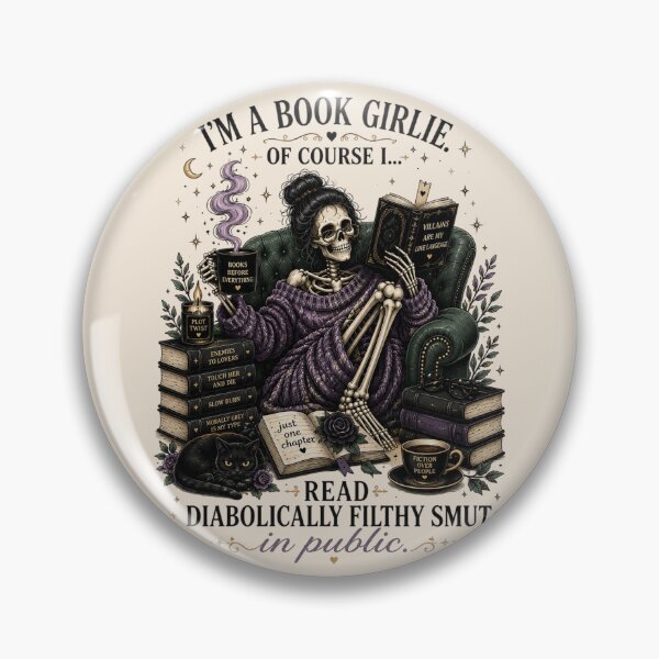 Item preview, Book Girlie, Diabolically Filthy Smut Reader, Dark Romance, Vintage Aesthetic designed and sold by Quiajia.