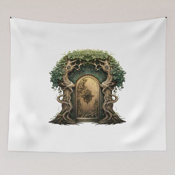 Item preview, Magical Doorway – Enchanted Fantasy Art designed and sold by ARIUSTR.
