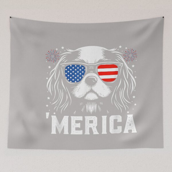 Item preview, Cavalier King Charles Merica 4th of July designed and sold by GreggRoss.