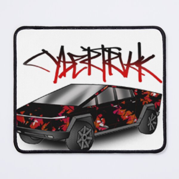 Item preview, Cybertruck red designed and sold by Apocalyptik Designs .