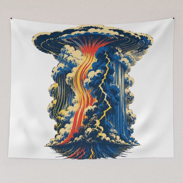 Item preview, Anatomy of a Thunderhead – Storm Science Art designed and sold by yagniikd-.