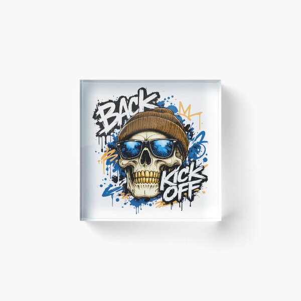 Item preview, Urban Skull Hip Hop Graffiti Character with Sunglasses designed and sold by StormVape.