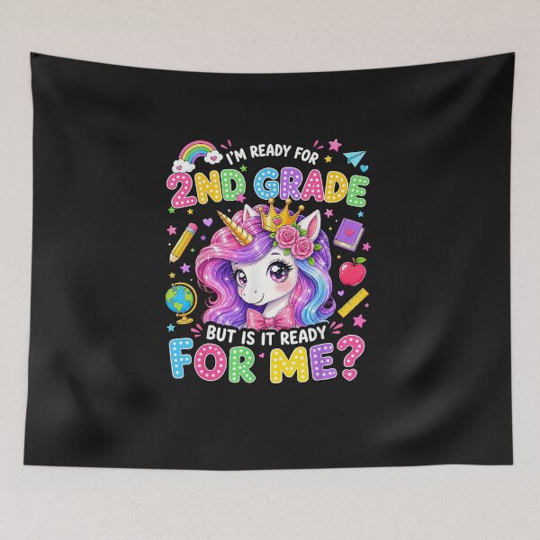 Item preview, 2nd Grade for Girls Back to School First Day Second Grade_3 designed and sold by FrankIsabel.