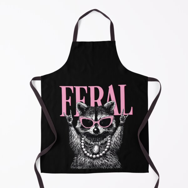 Item preview, Funny Feral Raccoon Pink Sunglasses Pearl Attitude Art designed and sold by elderberry.