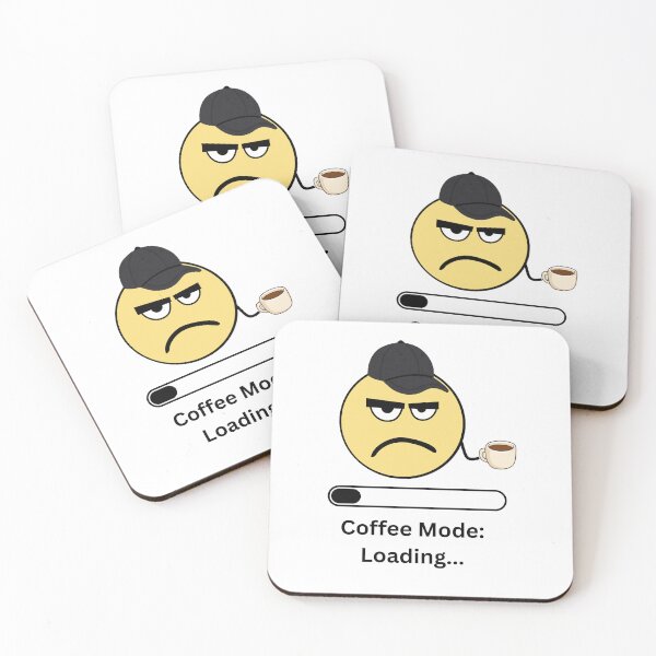 Item preview, Coffee Mode: Loading... | Funny Coffee Lover Minimalist Design designed and sold by DonGeneral.