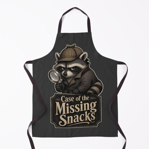Item preview, Jimothy Raccoon Detective Case of the Missing Snacks Meme designed and sold by GraphixKing999.