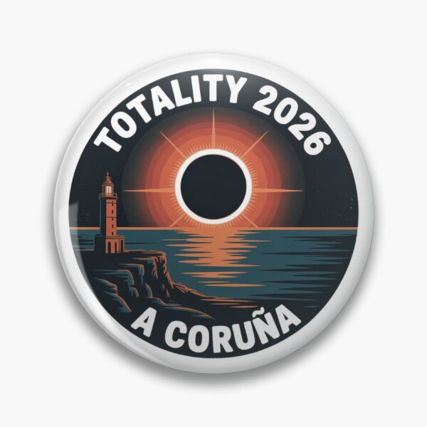 Item preview, A Coruna Tower Hercules Eclipse 2026 Spain designed and sold by CalmCapy Co.