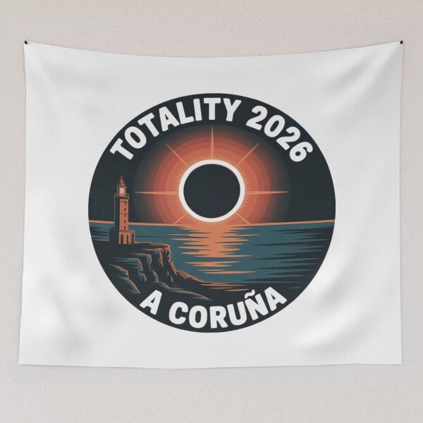 Item preview, A Coruna Tower Hercules Eclipse 2026 Spain designed and sold by CalmCapy Co.