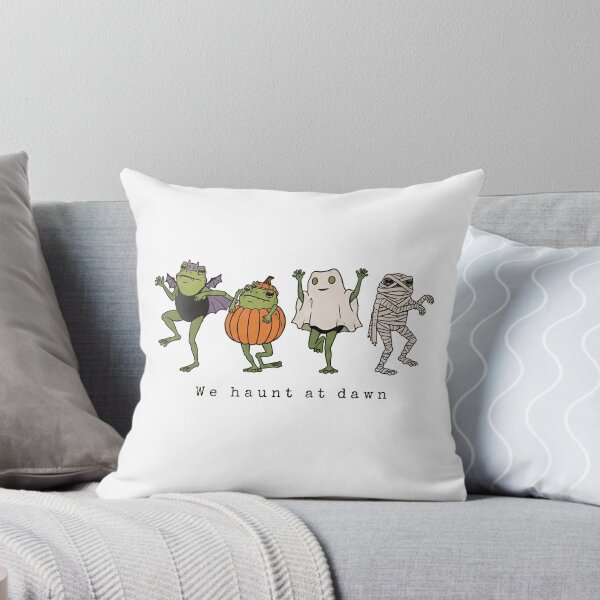 Item preview, We Haunt At Dawn Frog Halloween designed and sold by To101ARt.
