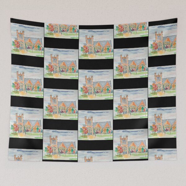 Item preview, Wrighton Hall Washington Univ In St Louis designed and sold by NCWoodArt.