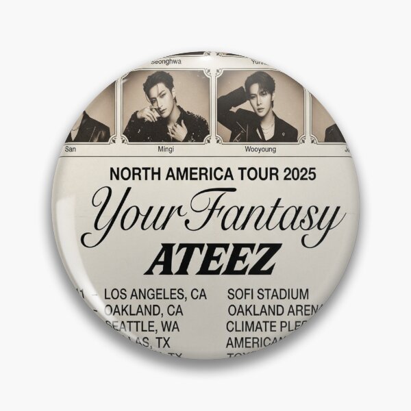 Item preview, ateez in your fantasy tour designed and sold by dellonszpakw.