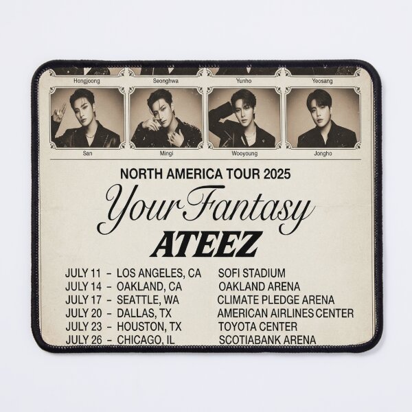 Item preview, ateez in your fantasy tour designed and sold by dellonszpakw.