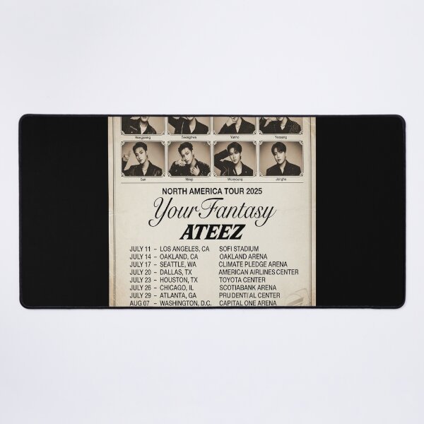 Item preview, ateez in your fantasy tour designed and sold by dellonszpakw.