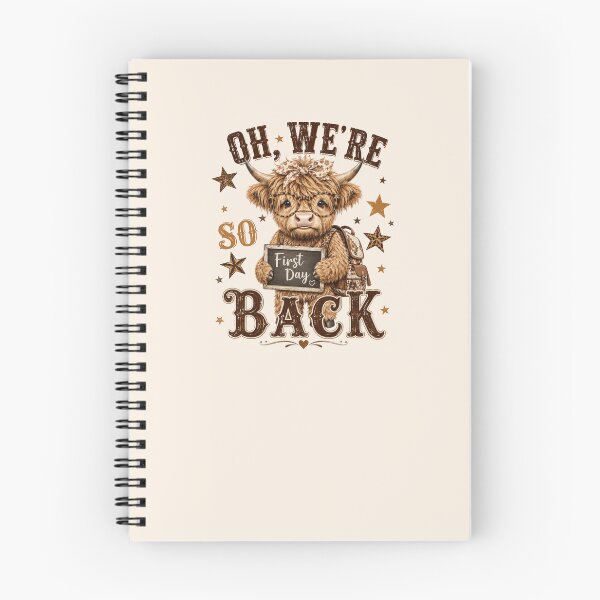 Item preview, Oh We're So Back Highland Cow Teacher Western School designed and sold by Yellowriversss.