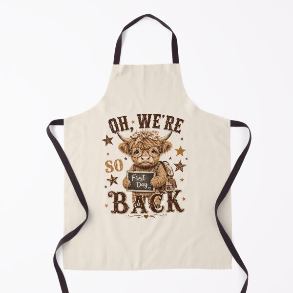 Item preview, Oh We're So Back Highland Cow Teacher Western School designed and sold by Yellowriversss.