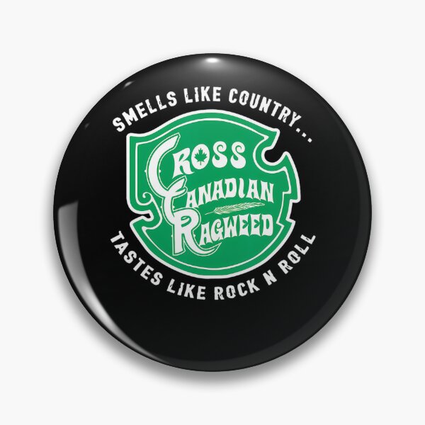Item preview, Smells Like Country Cross Canadian Ragweed Badge designed and sold by ChesleyKilback.