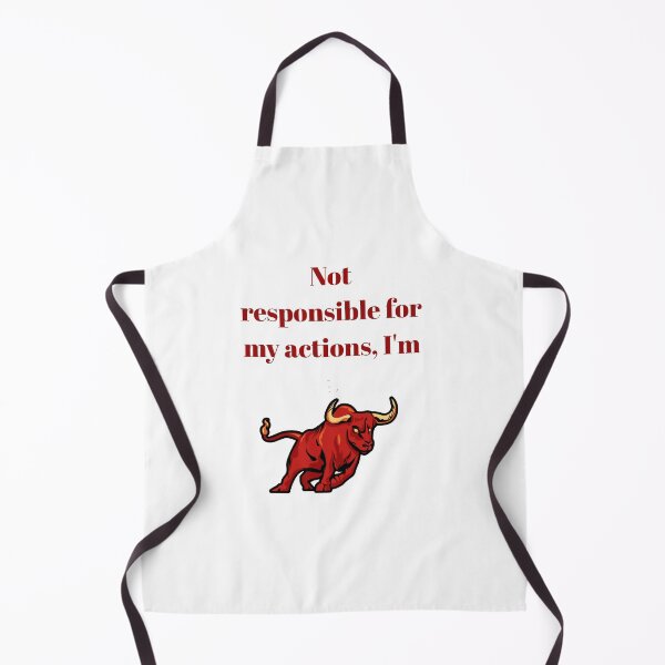 Item preview, Not Responsible I'm A Taurus Funny Zodiac Astrology Shirt designed and sold by MariaPCMaria.
