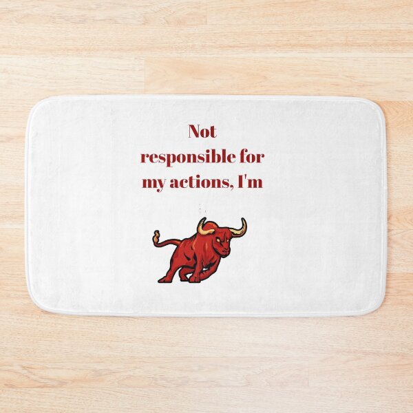 Item preview, Not Responsible I'm A Taurus Funny Zodiac Astrology Shirt designed and sold by Funnygiftsstudio .