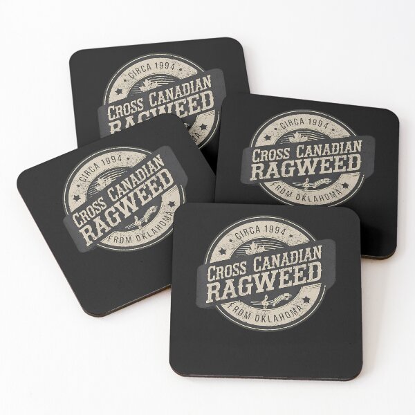 Item preview, Distressed Cross Canadian Ragweed Oklahoma Seal designed and sold by ChesleyKilback.