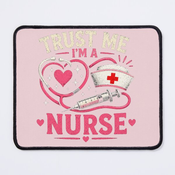 Item preview, Trust Me I'm A Nurse Funny Heart Stethoscope Nurse Gift designed and sold by Igrowlab254.