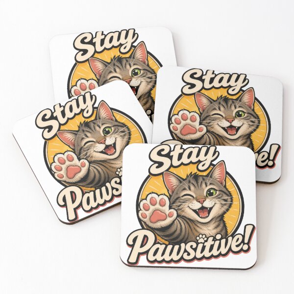 Item preview, Stay Pawsitive! designed and sold by ThePlace2BeN.