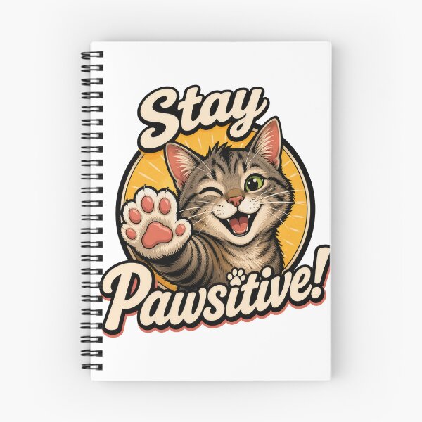 Item preview, Stay Pawsitive! designed and sold by ThePlace2BeN.