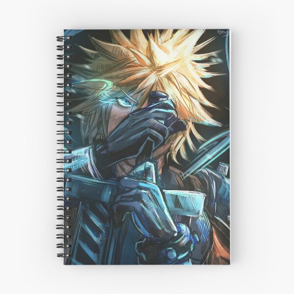 Item preview, Cloud Strife Illustration Art  designed and sold by Vyaroos.