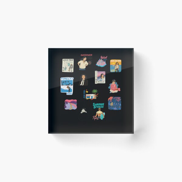 Item preview, Japanese City Pop 80s Aesthetic Anime Nostalgia Music Pack designed and sold by umarshamir.