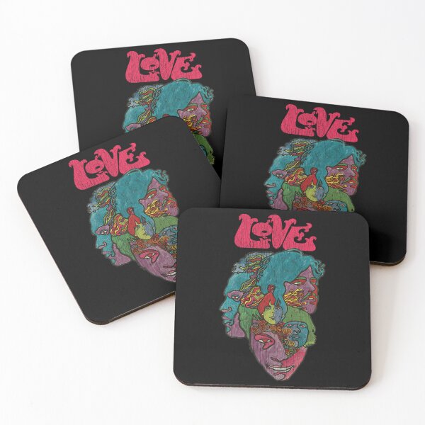 Item preview, Love Forever Changes Psychedelic Rock Band Faces designed and sold by AnselReinger.