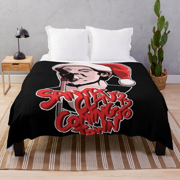 Item preview, Bruce Springsteen Santa Claus Is Coming Black designed and sold by Jamie Collins.