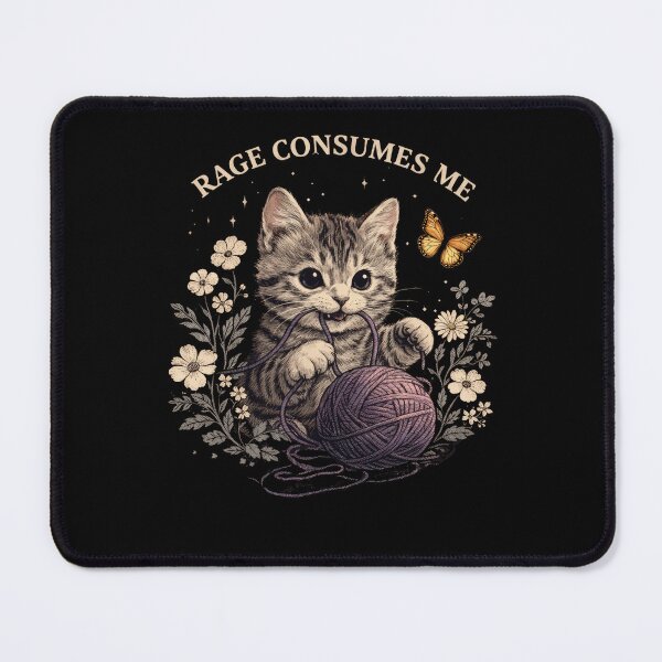 Item preview, Rage Consumes Me Funny Cat Meme Lover designed and sold by borutawear.