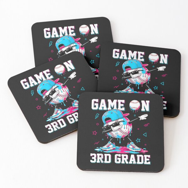 Item preview, 3rd Grade Back to School Baseball Drip Ice Cream Game On designed and sold by FrankIsabel.