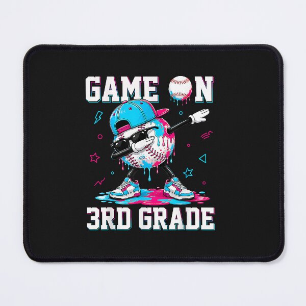 Item preview, 3rd Grade Back to School Baseball Drip Ice Cream Game On designed and sold by FrankIsabel.