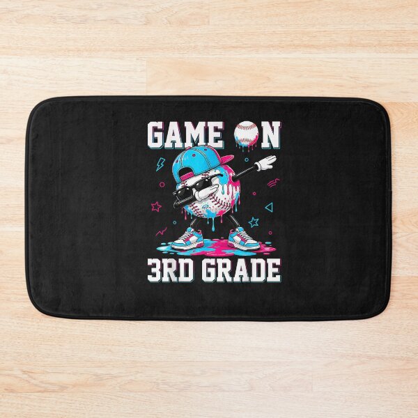 Item preview, 3rd Grade Back to School Baseball Drip Ice Cream Game On designed and sold by FrankIsabel.
